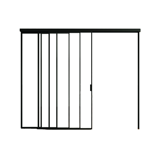 Slim Hanging Slide Door Bg white